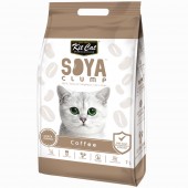 Kit Cat Soya Clump Cat Litter 7L - Coffee
